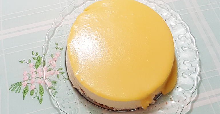 Cheesecake all’orange curd, per un 8 marzo con energia