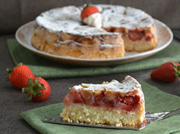 Torta alle fragole “butter free”, un elisir di giovinezza