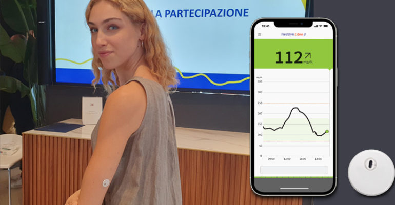 Diabete: un piccolo sensore sul braccio per misurare la glicemia