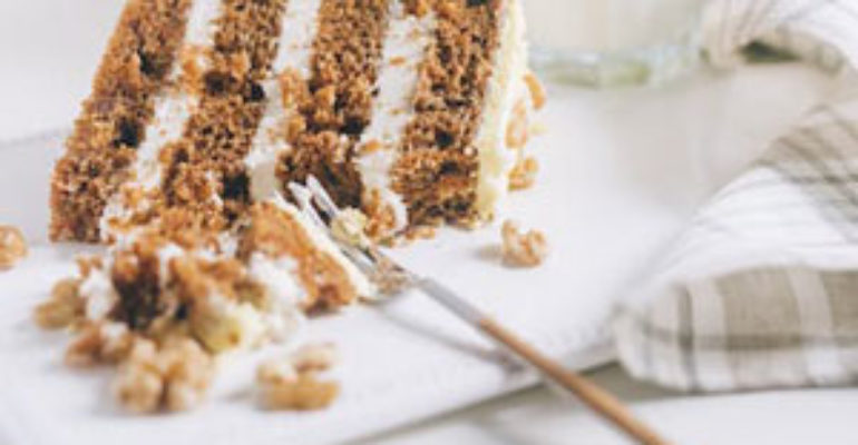 Proteggiamo il cuore con la torta Caffè e Noci