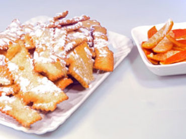 Facciamo il pieno di vitamine anche a Carnevale con le chiacchiere all’arancia gluten & butter free! 