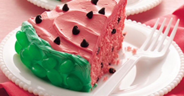 Red Refreshing Cake: torta anguria e yogurt