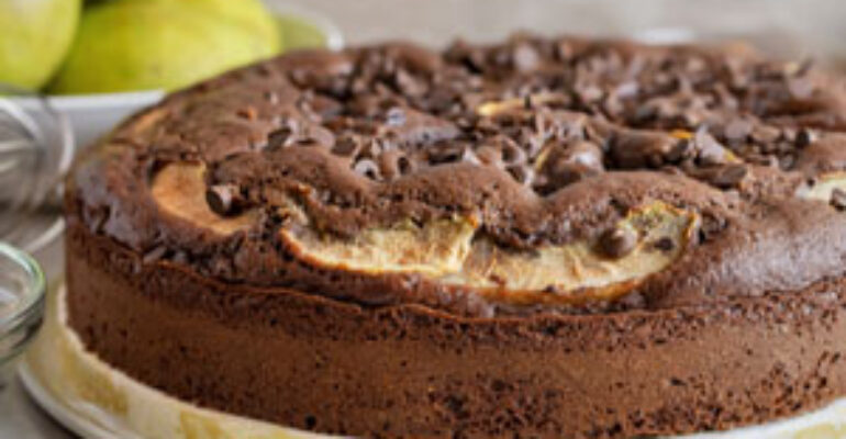 PYC Cake – Torta yogurt, pere e cacao