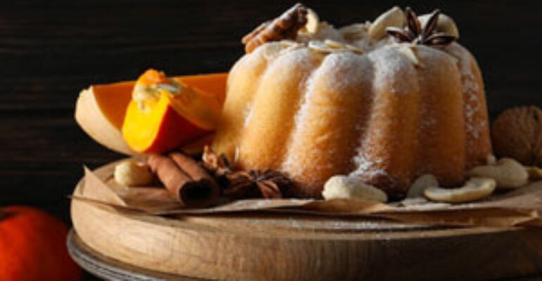 Per l’autunno-inverno, ideale la ciambella alla zucca butter free