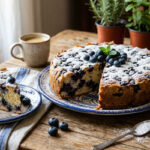 Più sane e più belle con la torta greca ai limoni e mirtilli