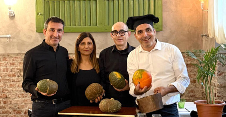 Gustose e leggere ricette alla zucca del ristorante milanese Sabbia d’oro